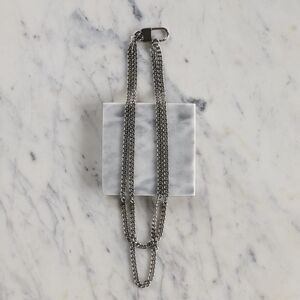 Vitaly Silver Kabel Chain | 100% Recycled Stainless Steel